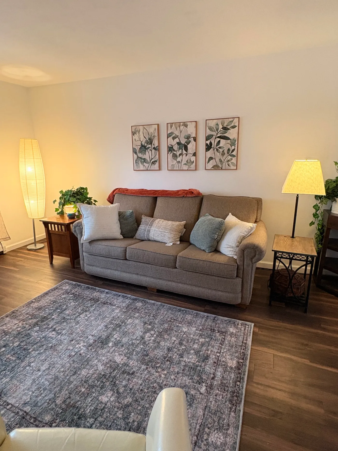 Living room in a Providential co-living home