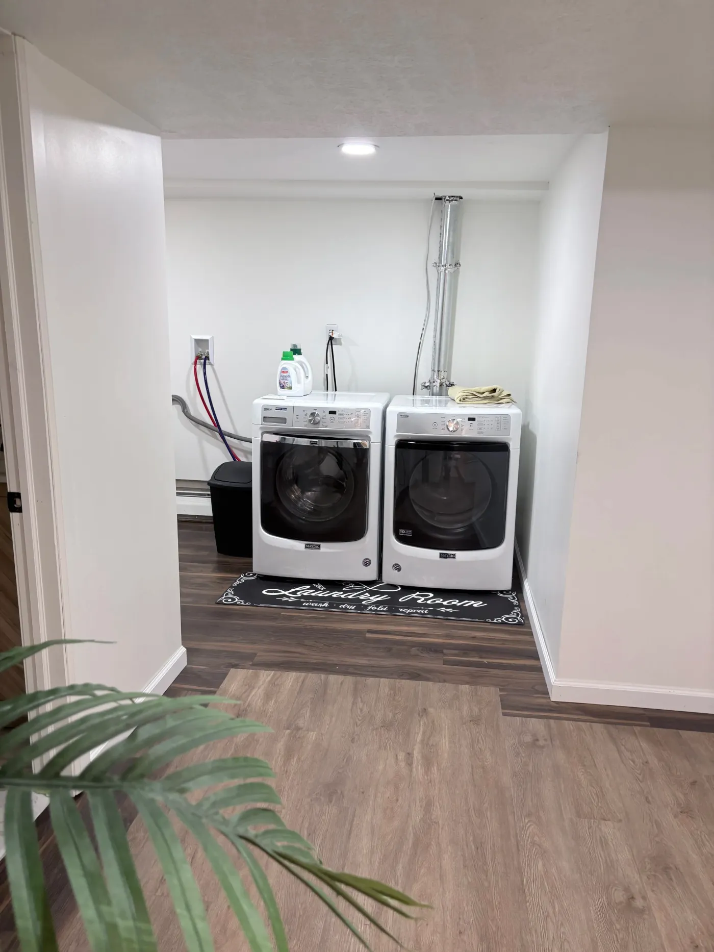 Washer and dryer available to all residents